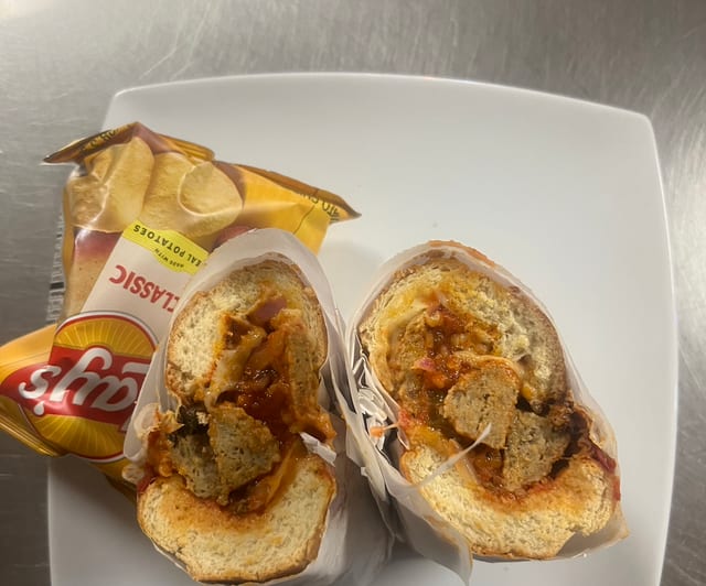 Meatball Sandwich.