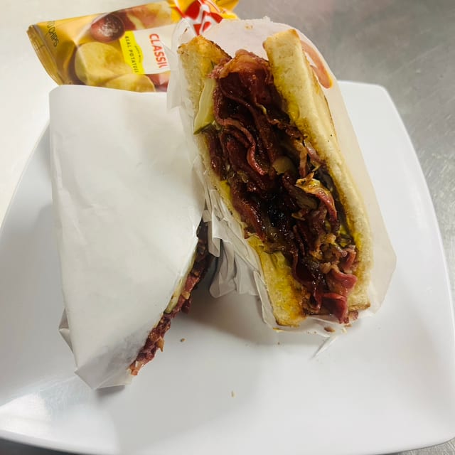 Pastrami Sandwich.