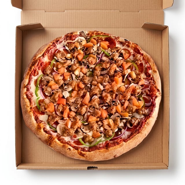 Stuft Special Pizza.